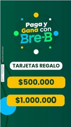 Paga y gana con Bre-B